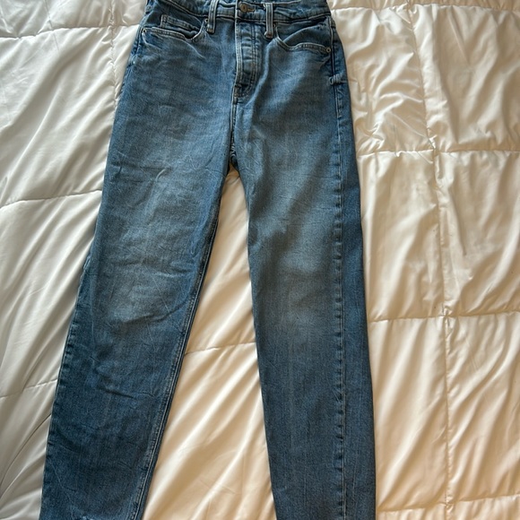 Extra high rise straight jeans - Picture 1 of 5